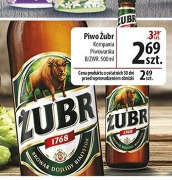 Delisso Delikatesy Piwo Żubr 500 ml oferta