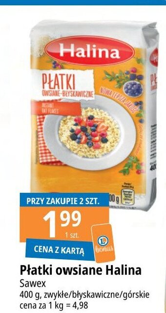 E.Leclerc Płatki owsiane zwykłe oferta