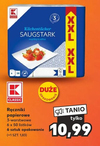 Kaufland Ręczniki papierowe oferta