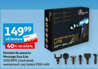Auchan Pistolet do masażu Massage Gun Lite oferta