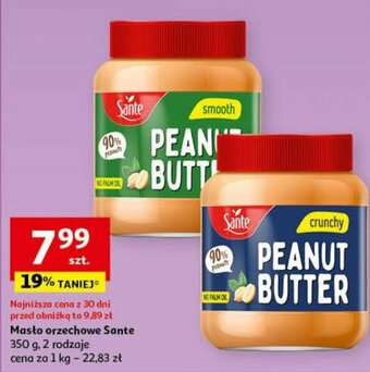 Auchan Masło orzechowe Sante 350 g oferta