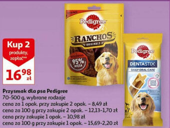 Auchan Przysmak dla psa Pedigree 70-500g oferta