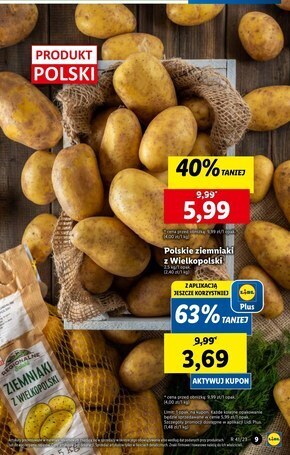 Lidl Ziemniaki oferta