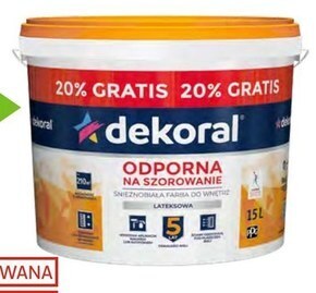 Leroy Merlin Emulsja biała dekoral oferta