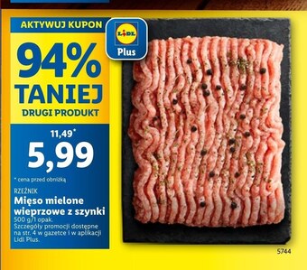 Lidl Mięso mielone oferta