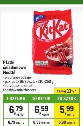 Makro Płatki śniadaniowe oferta