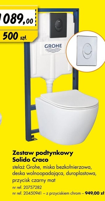 Bricoman Zestaw podtynkowy grohe oferta