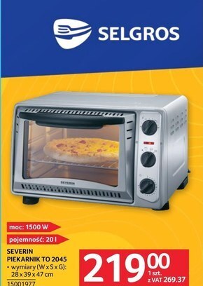Selgros Piekarnik oferta