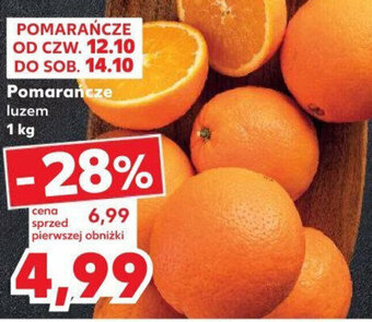 Kaufland Pomarańcze 1kg oferta