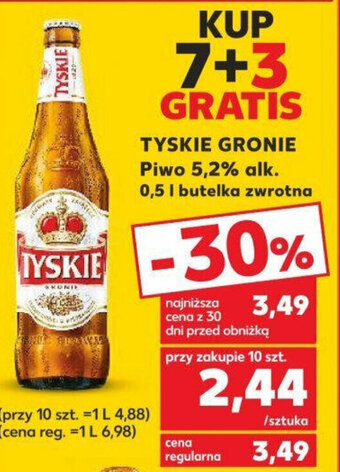 Kaufland TYSKIE GRONIE 0,5 l oferta