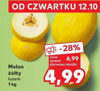 Kaufland Melon żółty 1 kg oferta