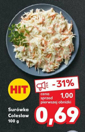 Kaufland Surówka Coleslaw 100g oferta