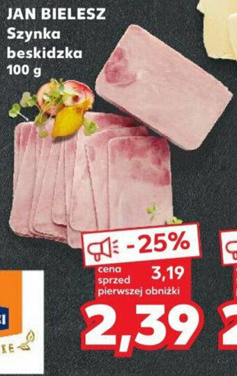 Kaufland JAN BIELESZ Szynka beskidzka 100g oferta