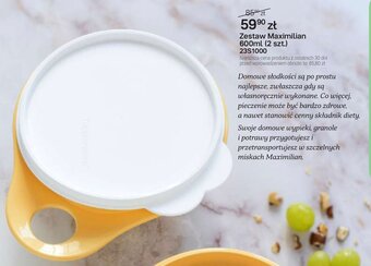 Tupperware Zestaw Maximilian 600ml (2 szt.) oferta