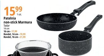 E.Leclerc Patelnia marmara black 14 cm oferta