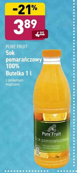 ALDI Sok pomarańczowy 100% oferta