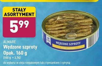 ALDI Wędzone szproty oferta