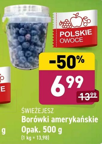 ALDI Borówki amerykańskie oferta