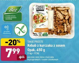 ALDI Kebab z kurczaka z sosem oferta