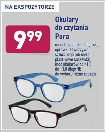 ALDI Okulary do czytania oferta