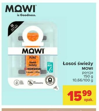 Carrefour Łosoś świeży oferta