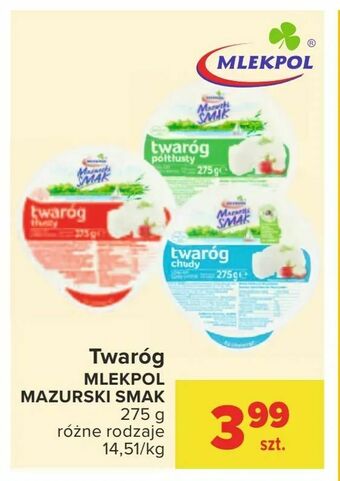 Carrefour Twaróg oferta