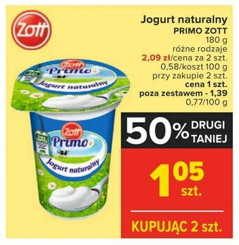 Carrefour Jogurt naturalny oferta