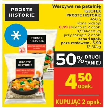 Carrefour Warzywa na patelnię oferta