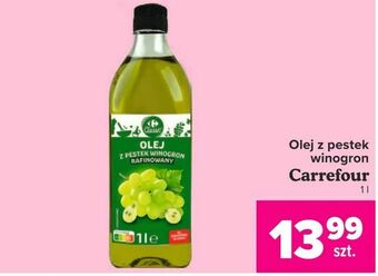 Carrefour Olej z pestek winogron oferta