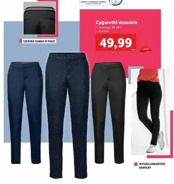 Lidl Cygaretki damskie oferta