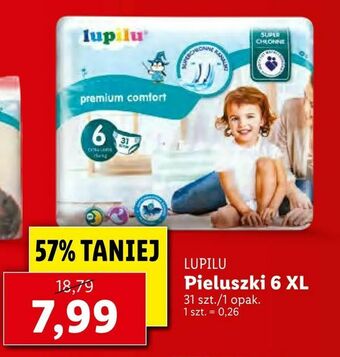 Lidl Pieluszki 6 XL oferta
