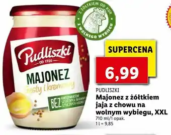 Lidl Majonez z żółtkiem jaja z chowu na wolnym wybiegu, XXL oferta