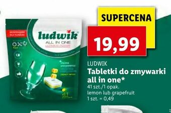 Lidl Tabletki do zmywarki all in one oferta