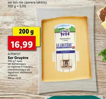 Lidl Ser Gruyère oferta