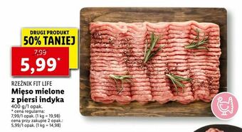 Lidl Mięso mielone z piersi indyka oferta