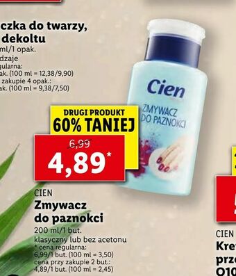 Lidl Zmywacz do paznokci oferta