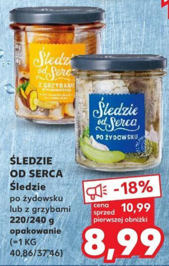 Kaufland Śledzie 220/240 g oferta