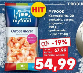 Kaufland Krewetki 16-20 400 g oferta