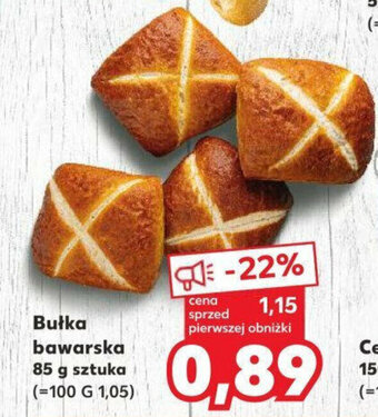 Kaufland Bułka bawarska 85 g oferta