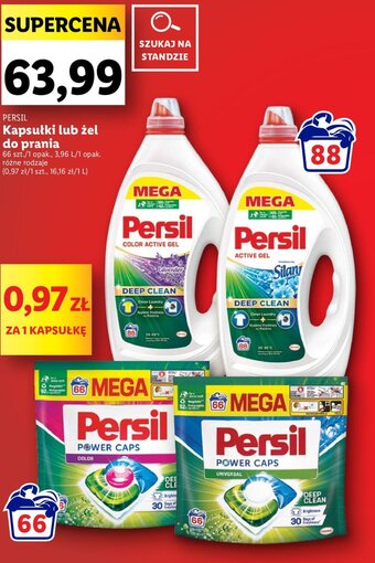 Lidl PERSIL Kapsułki lub żel do prania 66szt./3,96l oferta