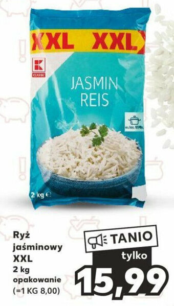 Kaufland Ryż jaśminowy XXL 2 kg oferta