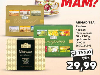 Kaufland AHMAD TEA Zestaw herbat 60 x 1,9/2 g oferta