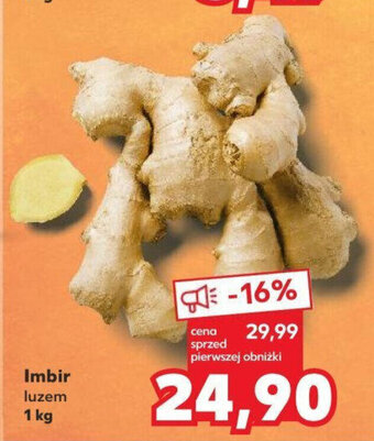 Kaufland Imbir 1 kg oferta