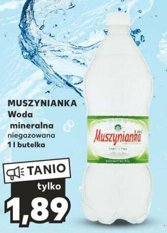 Kaufland MUSZYNIANKA Woda mineralna 1 l oferta