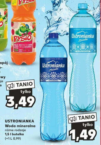Kaufland USTRONIANKA Woda mineralna 1,5 l oferta