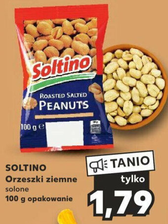 Kaufland SOLTINO Orzeszki ziemne solone 100 g oferta