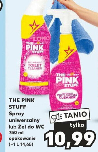 THE PINK STUFF Spray uniwersalny lub Żel do WC 750 ml
