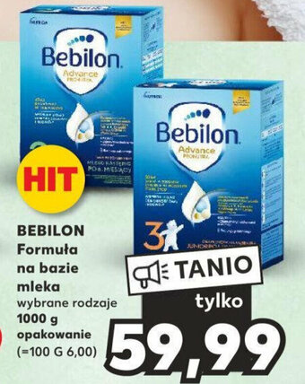 Kaufland BEBILON Formuła na bazie mleka 1000 g oferta