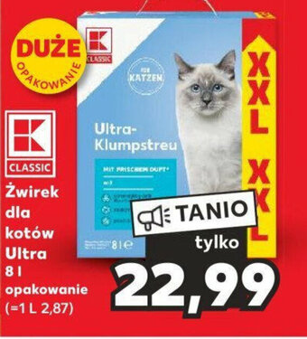 Kaufland Żwirek dia kotów Ultra 8 l oferta