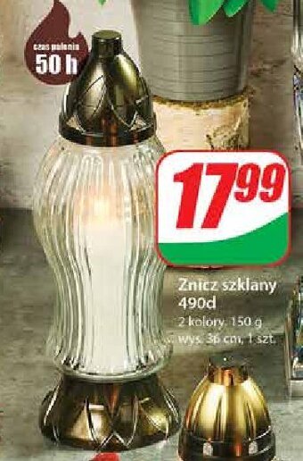 Dino Znicz szklany 150 g oferta
